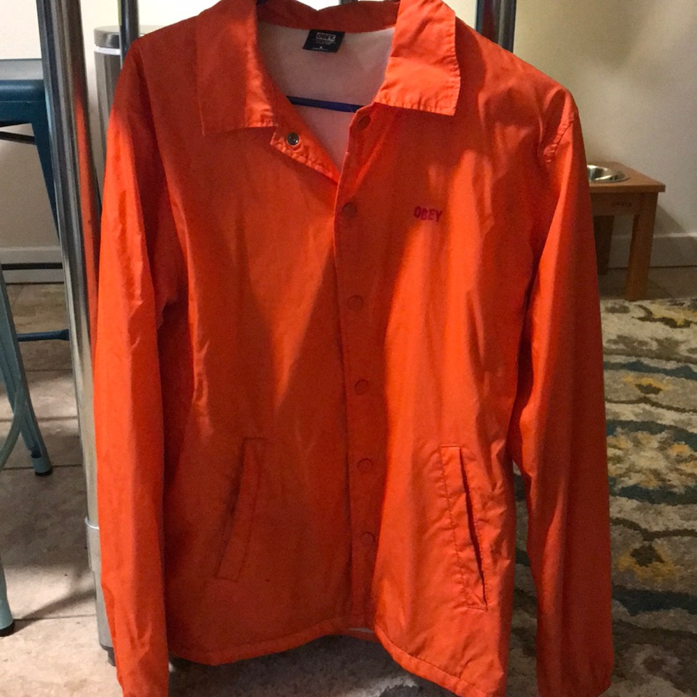 OBEY windbreaker. Good condition!